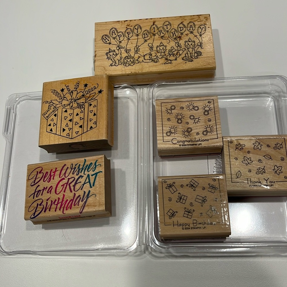 Rubber stamps